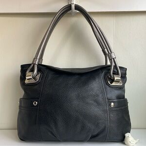 B. Makowsky Genuine Leather Shoulder Bag
